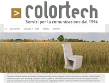 Tablet Screenshot of colortech.it