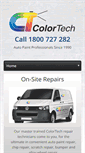 Mobile Screenshot of colortech.net.au