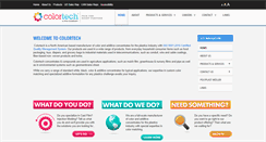 Desktop Screenshot of colortech.com