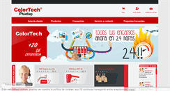 Desktop Screenshot of colortech.es